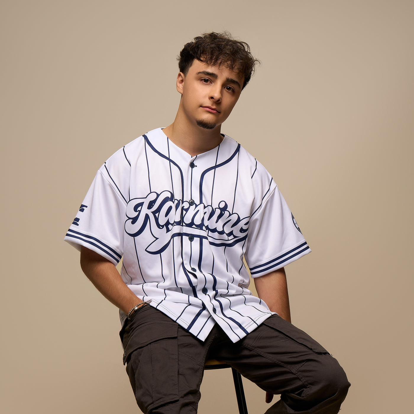 Baseball Shirt White