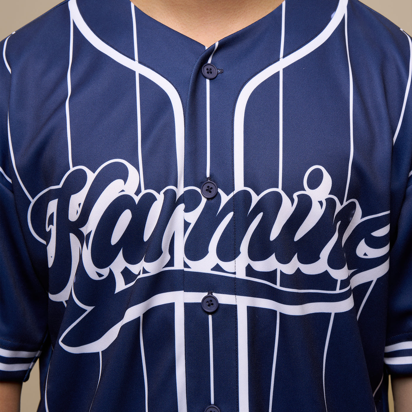 Chemise Baseball Bleu